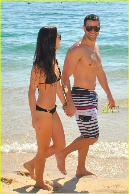 Jesse Metcalfe and Cara Santana Bikini Photos