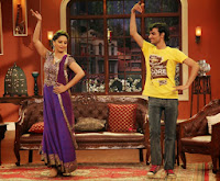 Madhuri Dixit & Huma promote 'Dedh Ishqiya' on Comedy Nights with Kapil