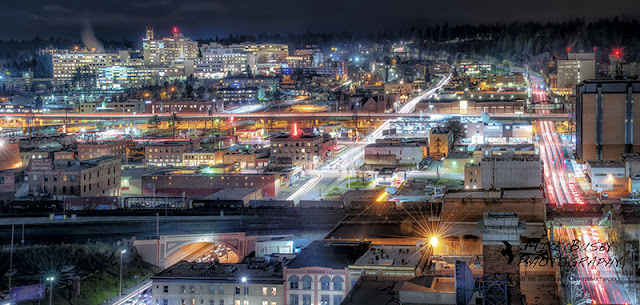 Rush Hour with Sacred Heart - Mike Busby Photography