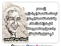 إن مصر  ليست منقسمة إلى أحزاب  ولكنها منقسمة إلى غرز  كل غرزة لها أعضاء  يخدمون بعضهم بعضا  في سبيل بناء الوطن