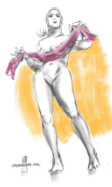 Lifedrawing by Artmagenta