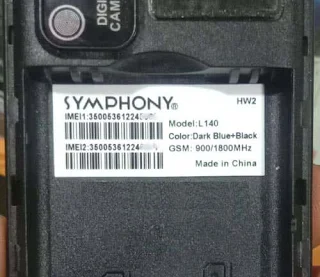 Download Symphony L140 6531E HW2 Flash File