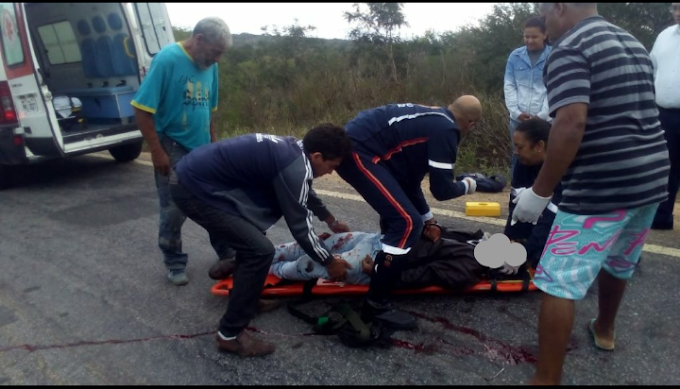 REGIÃO: Grave acidente é registrado na Ba-640,vítima seria da cidade de Bom Jesus da Serra.