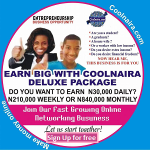 Join CoolNaira today and make #5000 everyday