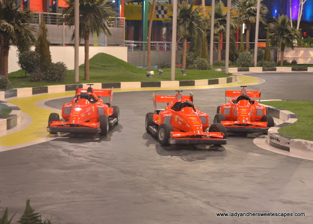 mini Grand Prix at Ferrari World