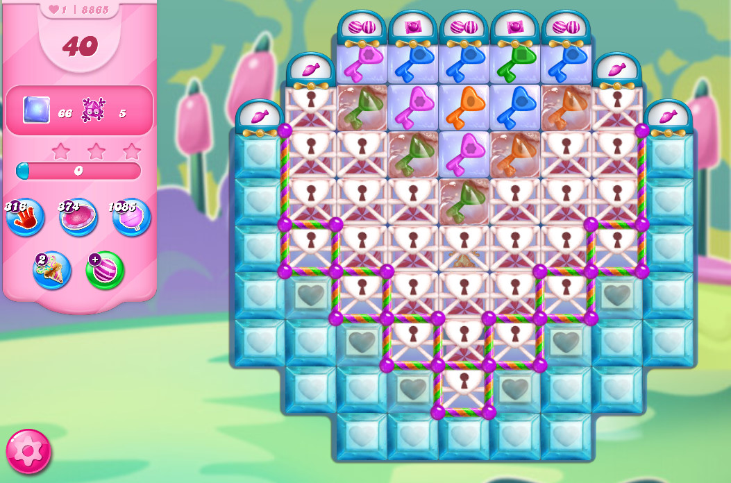 Candy Crush Saga level 8865