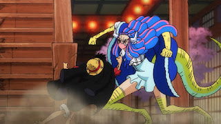 ワンピースアニメ 990話 百獣海賊団 飛び六胞 うるティ ルフィ ONE PIECE Episode 990