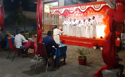 Rayakan HUT RI Ke-74, Gereja St. Mathias Saumlaki Gelar Lomba Paduan Suara Remaja