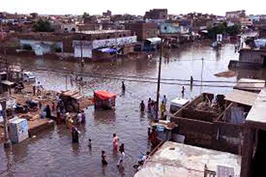 Flood in Pakistan