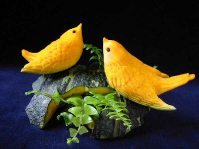 vegetable art carving