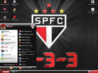 Tema do São Paulo para Windows XP