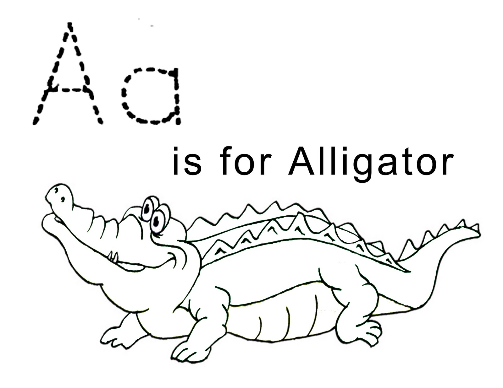 LAWTEEDAH: Letter A- Alligator