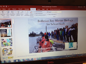 Kuva power point -esityksestä nimeltä "Bothnian Bay Marine Biology for School Kids"
