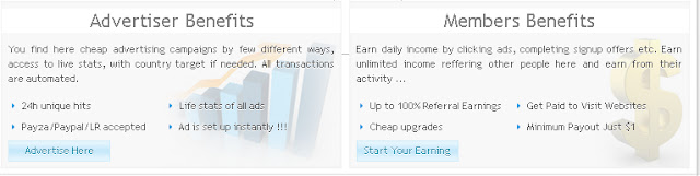 Account Standard : $0,0001 to $0,0024 per click