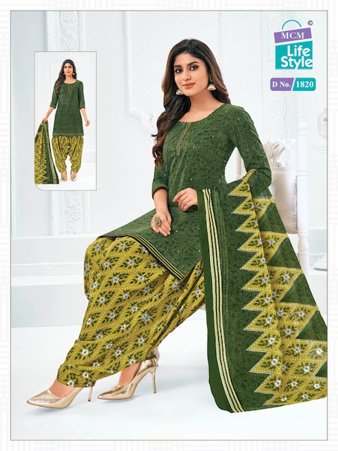 Mcm Lifestyle Priya Vol 18 Cotton Suits Catalog Lowest Price