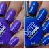 Swatches: Azul dos Sonhos + Azul Encanto da Dote