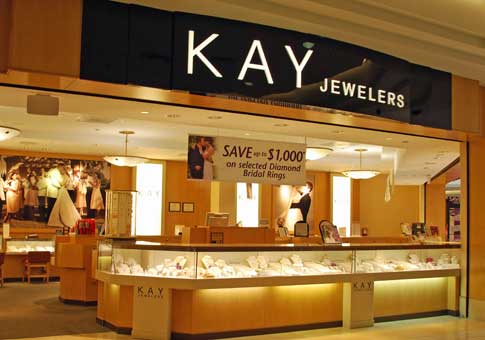 Kay Jewelers, owned by Signet Jewelers