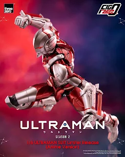 Fig Zero 1/6 Ultraman Suit [ Limiter Release ] [ Anime Version ], ThreeZero