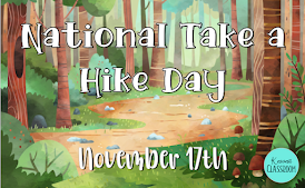 National Take a Hike Day: November 17th