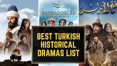 Best Turkish Historical Dramas List | Dirilispk