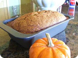 pumpkin bread