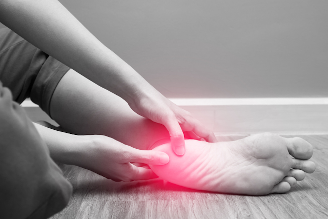 Back rub for Plantar Fasciitis 