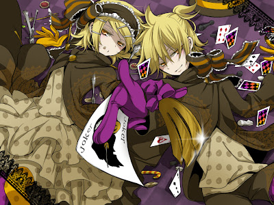  Vocaloid  Twins Halloween 