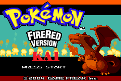 Pokemon Fire Red Kai (GBA)