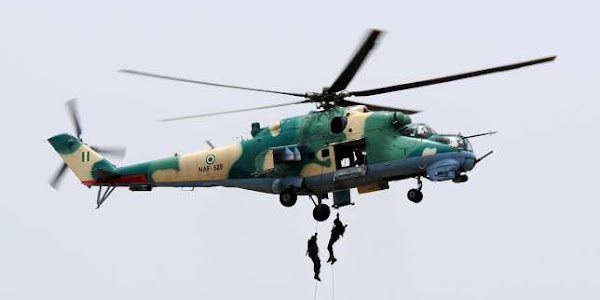 Nigerian Air Force crashs in the Middle East 