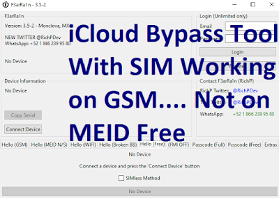 icloud bypass with sim working windows