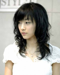  Gaya  Rambut  Wanita Korea 2010 2011 Keriting Tanggung 