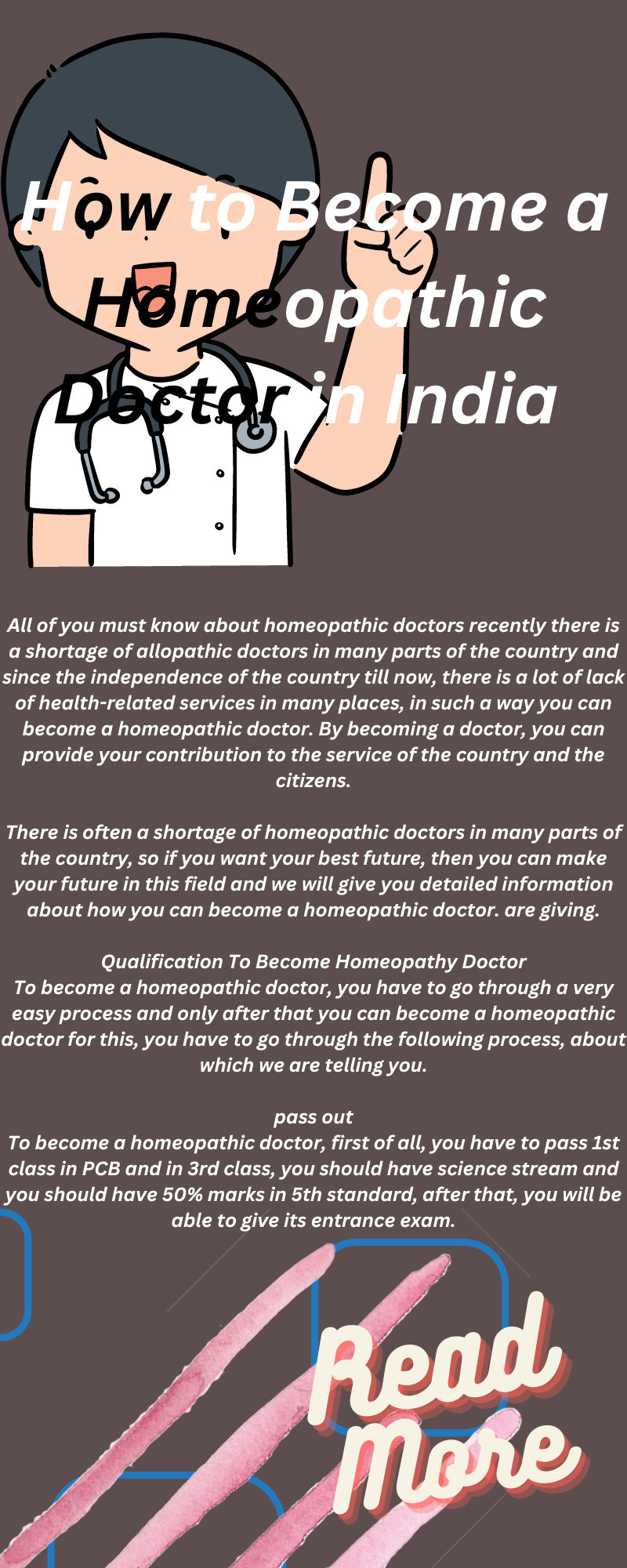 How to Become a Homeopathic Doctor in India