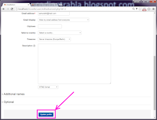 Install Moodle 3.1.1 eLearning PHP LMS on Windows XAMPP tutorial 35