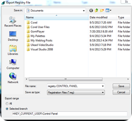 Mem-backup Registry