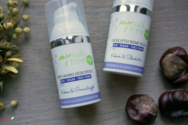 Gesichtscreme rich und Anti Aging-Öl, mysalifree