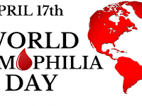 World Hemophilia Day - 17 April.