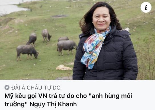 BỘ NGOẠI GIAO MỸ VÔ LÝ KHI ĐÒI TRẢ TỰ DO CHO NGỤY THỊ KHANH Capture