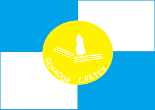 Bandeira de Senador Cortes MG