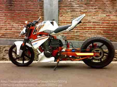 Honda Tiger Revo Streetfighter Custom Modification Extreme Sport 2010