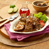 RESEP IGA KAMBING BAKAR HARUM JERUK