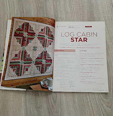 Log Cabin Star Quilt Pattern