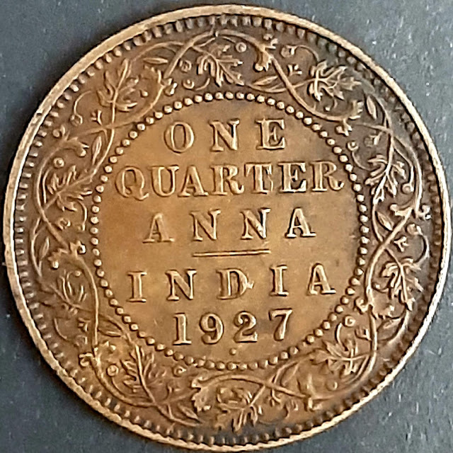 Quarter Anna 1927