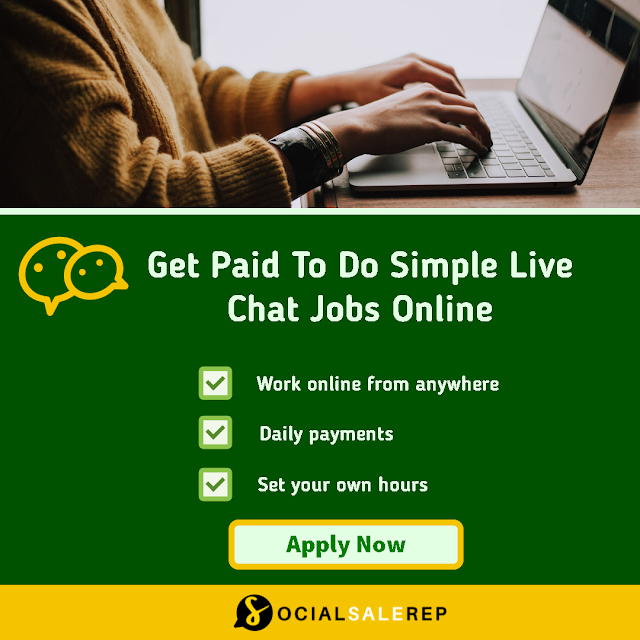 Chat jobs from home