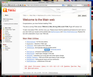 TWiki on my http://wiki