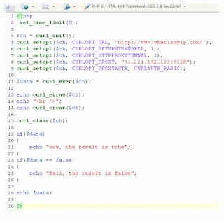 PHP Execute a HTTP POST Using PHP CURL