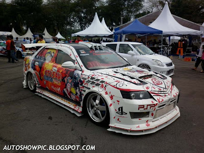 Naruto Waja Autoshow Car