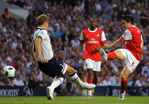 Samir Nasri, Tottenham - Arsenal