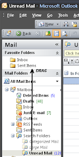 Drag Unread Mail