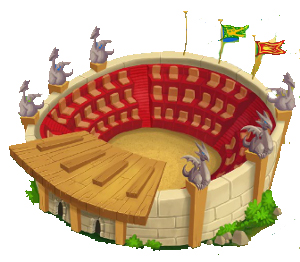 foto del estadio de dragon city