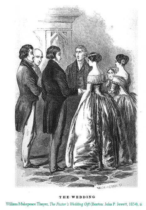 Man 1800s. Marriage in the mid-1800s was